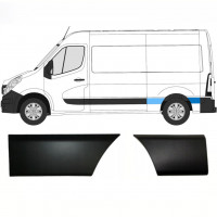 Sānu joslu komplekts priekš Renault Master Opel Movano Nv 400 2010- / Kreisā /  8578