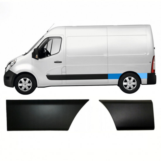 Sānu joslu komplekts priekš Renault Master Opel Movano Nv 400 2010- / Kreisā /  8578