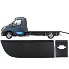 Sānu joslu komplekts vienvietīgai kabīnei priekš Nissan NV400 2010- / Kreisā / 15681