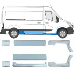 Remontdaļu komplekts priekš Renault Master 2010- / Kreisais+Labais / 10063