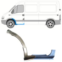 Slieksnis + priekšējā riteņa arka priekš Renault Master 1998-2010 / Kreisā / Komplekts 15367