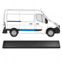 Bīdāmo durvju sānu josla priekš Renault Master 2010- / Labā 10843