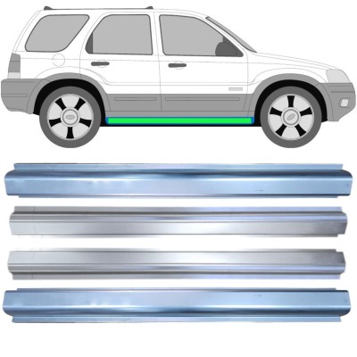 Slieksnis + iekšējais slieksnis priekš Ford Maverick 2001-2008 / Kreisais+Labais / Komplekts 14856