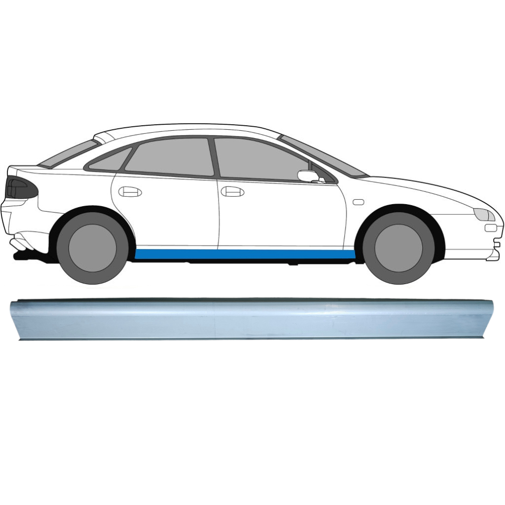 Slieksnis Priekš Mazda 323F Ba 1994-1998 / Kreisais = Labais (Simetrisks) 6684
