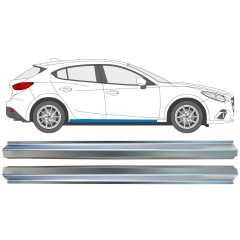 Slieksnis priekš Mazda 3 2013-2019 / Kreisais+Labais / Komplekts 16345