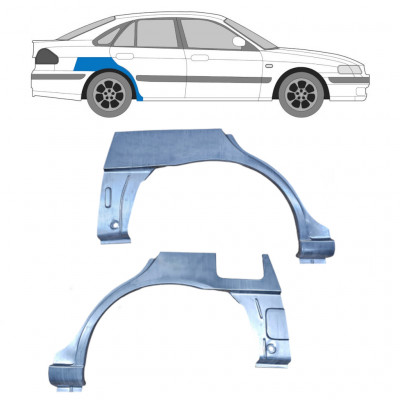 Aizmugurējā arka priekš Mazda 626 1997-2002 / Kreisais+Labais / Komplekts 9622