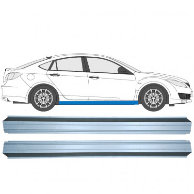 Slieksnis priekš Mazda 6 2007-2012 / Kreisais = Labais (simetrisks) / Komplekts 10495