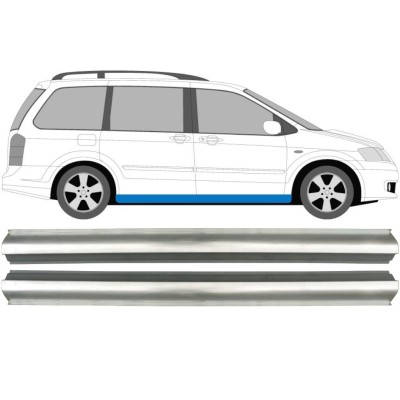 Slieksnis priekš Mazda MPV 1999-2006 / Kreisais = Labais (simetrisks) / Komplekts 10437