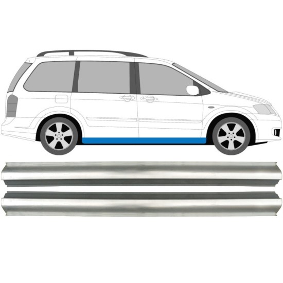 Slieksnis priekš Mazda MPV 1999-2006 / Kreisais = Labais (simetrisks) / Komplekts 10437