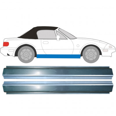 Slieksnis priekš Mazda MX-5 1989-1998 / Kreisais = Labais (simetrisks) / Komplekts 9509