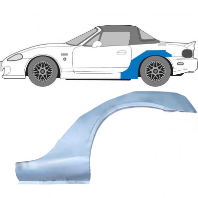 Aizmugurējā arka priekš Mazda MX-5 1998-2005 NB / Kreisā 8032