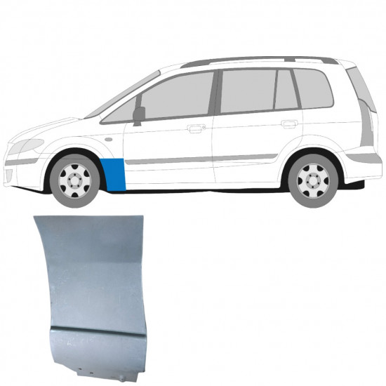 Priekšējā spārna daļa priekš Mazda Premacy 1999-2005 / Kreisā 8830