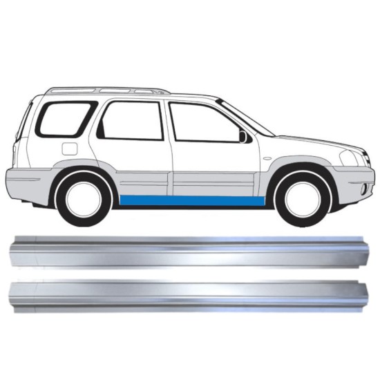 Iekšējais slieksnis priekš Mazda Tribute 2001-2008 / Kreisais+Labais 15597