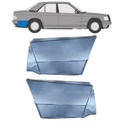 Aizmugurējā arka priekš Mercedes 190 W201 1982-1993 / Kreisais+Labais / Komplekts 10974