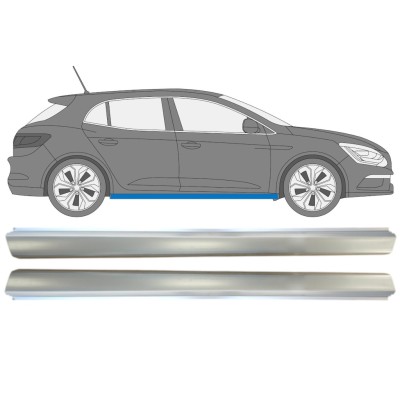 Slieksnis priekš Renault Megane 2016- / Kreisais+Labais / Komplekts 15009