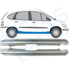 Pilns slieksnis priekš Renault Megane I Scenic 1995-2003 / Kreisais+Labais / Komplekts 10117
