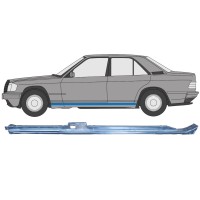 Slieksnis priekš Mercedes 190 W201 1982-1993 / Kreisā 15128