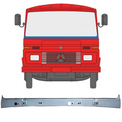 Vējstikla apakšējā daļa priekš Mercedes 406-608D 1968-1986 11550