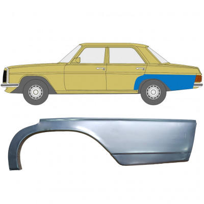 Aizmugurējā arka priekš Mercedes W114 W115 1968-1977 / Kreisā 6810