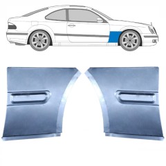 Priekšējā spārna daļa priekš Mercedes CLK W208 1997-2003 / Kreisais+Labais / Komplekts 11956