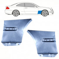 Priekšējā spārna daļa priekš Mercedes CLK 2002-2009 / Kreisais+Labais / Komplekts 10105