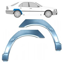 Aizmugurējā arka priekš Mercedes C-Class W202 1993-2001 / Kreisais+Labais / Komplekts 10414