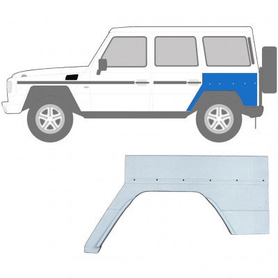 Aizmugurējā arka priekš Mercedes G-Class 1992- / Kreisā 8811