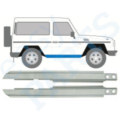 Pilns slieksnis priekš Mercedes G-Class W460 W461 W463 1979-2017 / Kreisais+Labais / Komplekts 9820