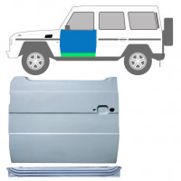 Priekšpuse durvju iekšējais un ārējais panelis priekš Mercedes G-Class W460 W461 W463 1979- / Kreisā / Komplekts 12036