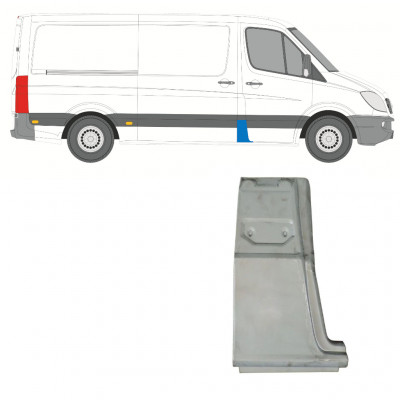 Centrālais statnis priekš Mercedes Sprinter 2006- / Labā 7412