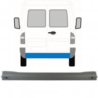 Aizmugurējais bamperis priekš Mercedes Sprinter 1995-2006 7395