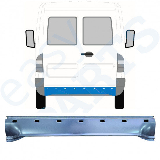 Aizmugurējā daļa priekš Mercedes Sprinter 1995-2006 7404