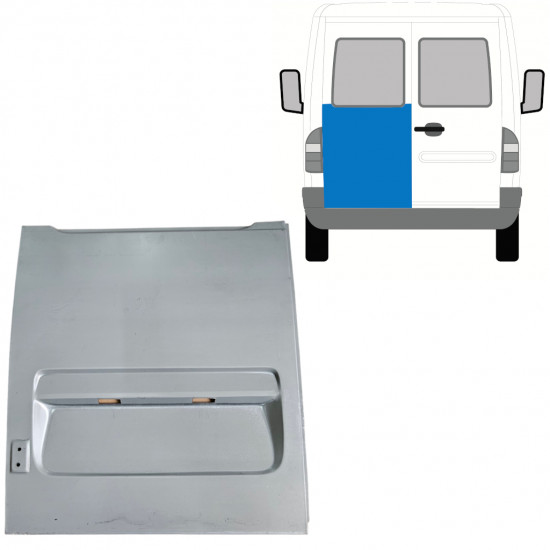 Aizmugurējo durvju augsta daļa priekš Mercedes Sprinter 1995-2006 / Kreisā 7417