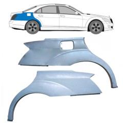 Aizmugurējā arka priekš Mercedes S-Class W221 2005-2013 / Kreisais+Labais / Komplekts 10088
