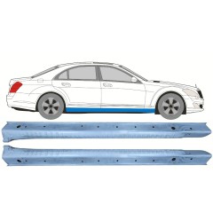 Pilns slieksnis priekš Mercedes S-Class W221 2005-2013 / Kreisais+Labais / Komplekts 9824