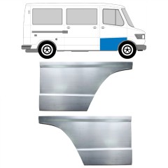 Priekšpuse durvju augsta panelis priekš Mercedes T1 207-410 1977-1995 / Kreisais+Labais / Komplekts 9570