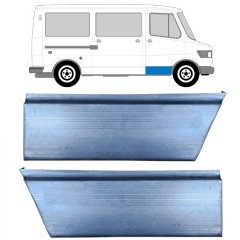 Priekšpuse durvju panelis priekš Mercedes T1 207-410 1977-1995 / Kreisais+Labais / Komplekts 9564