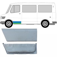 Priekšpuse durvju iekšējais un ārējais panelis priekš Mercedes T1 207-410 1977-1995 / Kreisā / Komplekts 5234