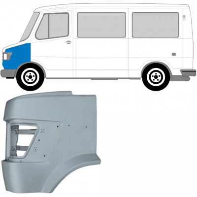 Priekšējais spārns priekš Mercedes T1 1977-1996 / Kreisā 5215