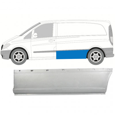 Sānu daļa priekš Mercedes Vito 2003-2014 / SWB / Kreisā 6796