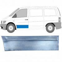 Priekšpuse durvju ārējais panelis priekš Mercedes Vito 1996-2003 / Kreisā 8274