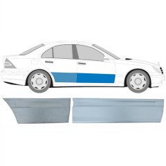 Priekšpuse un aizmugurējo durvju panelis priekš Mercedes C-Class W203 2000-2007 / Labā / Komplekts 10673