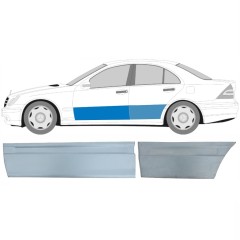 Priekšpuse un aizmugurējo durvju panelis priekš Mercedes C-Class W203 2000-2007 / Kreisā / Komplekts 10674