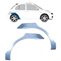 Aizmugurējā arka priekš Nissan Micra K12 2002-2010 / Kreisais+Labais / Komplekts 9627