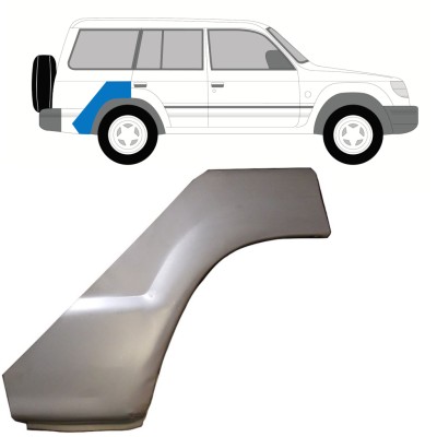 Aizmugurējā arka priekš Mitsubishi Pajero 1991-2001 / Labā 16015