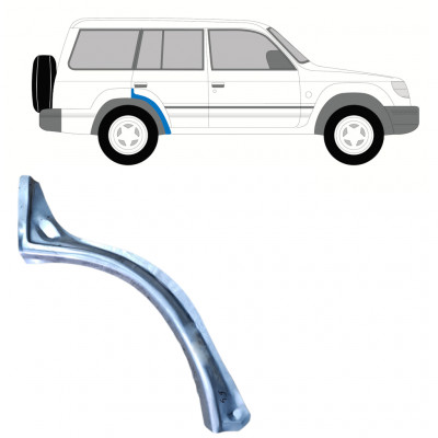 Aizmugurējā arka priekš Mitsubishi Pajero 1991-1999 / Labā 8986