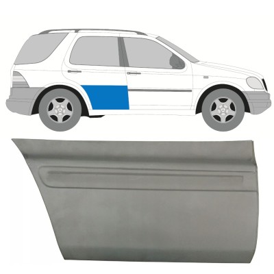Aizmugurējo durvju panelis priekš Mercedes M-Class ML W163 1998-2005 / Labā 16090