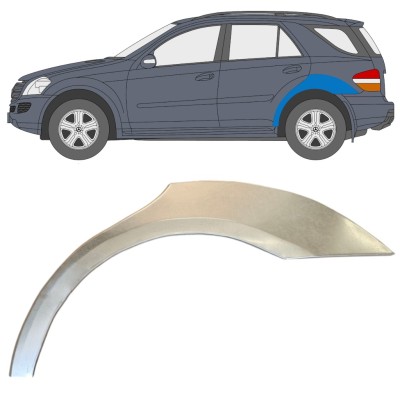 Aizmugurējā arka priekš Mercedes-Benz M-Class ML W164 2005-2011 / Kreisā 14930