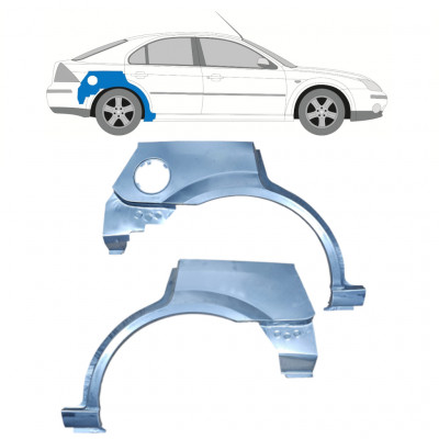 Aizmugurējā arka priekš Ford Mondeo 2000-2007 / Kreisais+Labais / Komplekts 11036