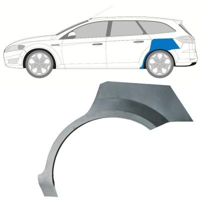 Aizmugurējā arka priekš Ford Mondeo 2007-2010 / Kreisā / COMBI / SEDAN 16848
